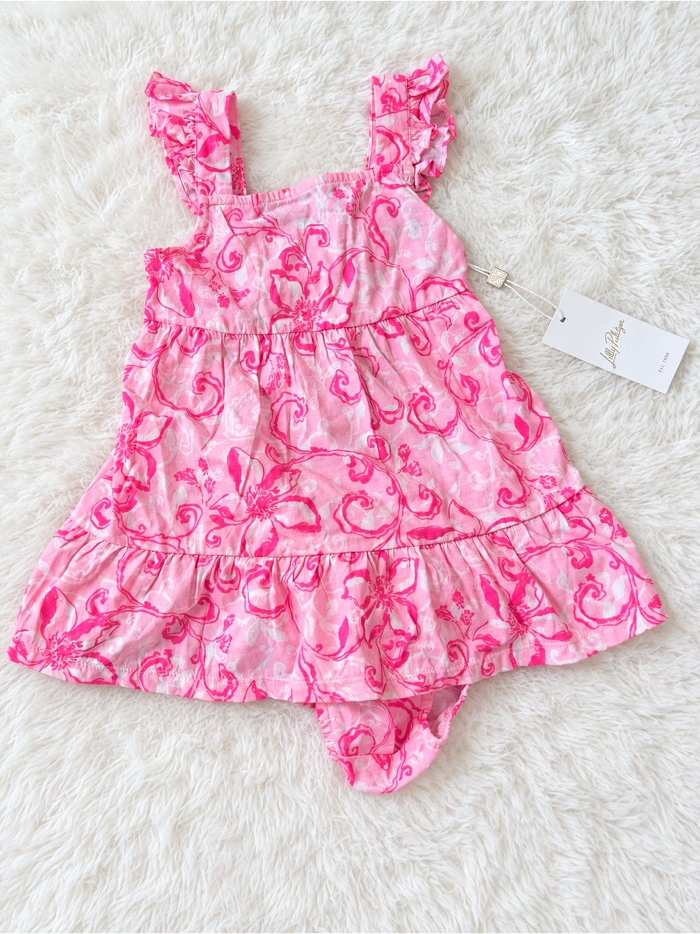 NWT Lilly Pulitzer Dress and Bloomers Sz 18/24M